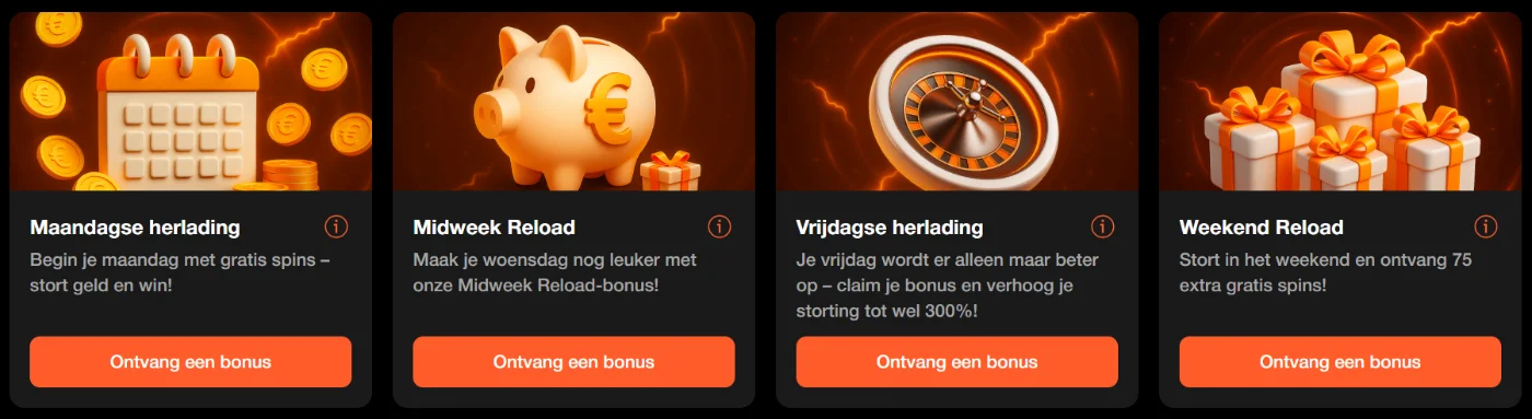 Betoranje Casino Promoties